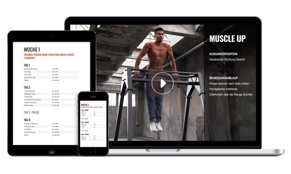 Vorteil Calisthenics Trainingsplan