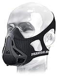 Phantom Athletics Erwachsene Training Mask Trainingsmaske, Schwarz, L