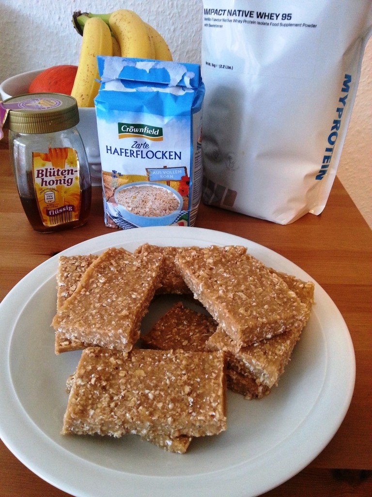 Energieriegel Kokos Vanille mit Honig