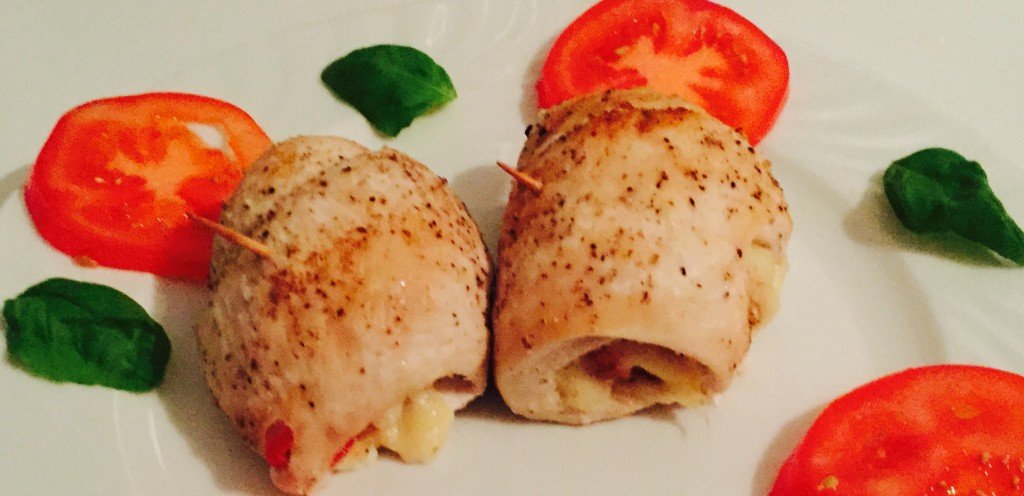 Putenrouladen Tomate-Mozzarella