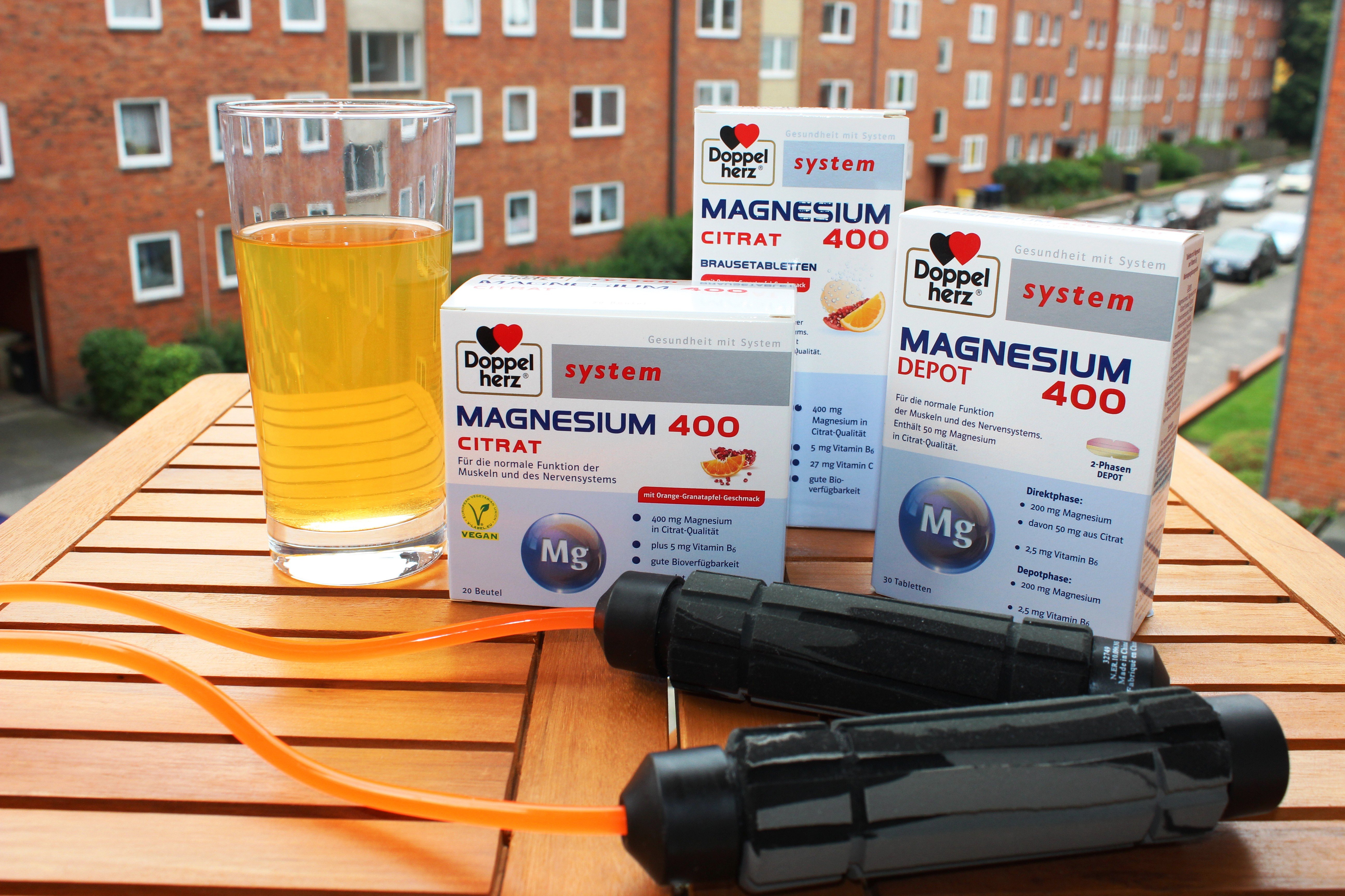 Produkttest Doppelherz Magnesium Citrat