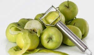 obst schälen