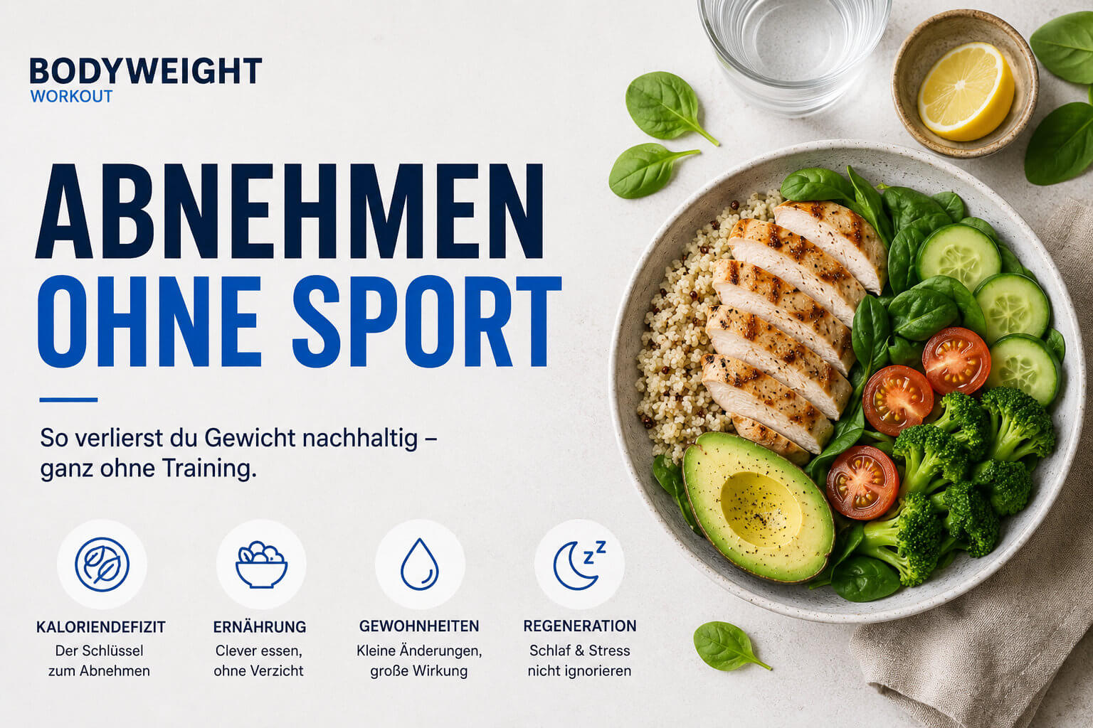 Abnehmen ohne Sport