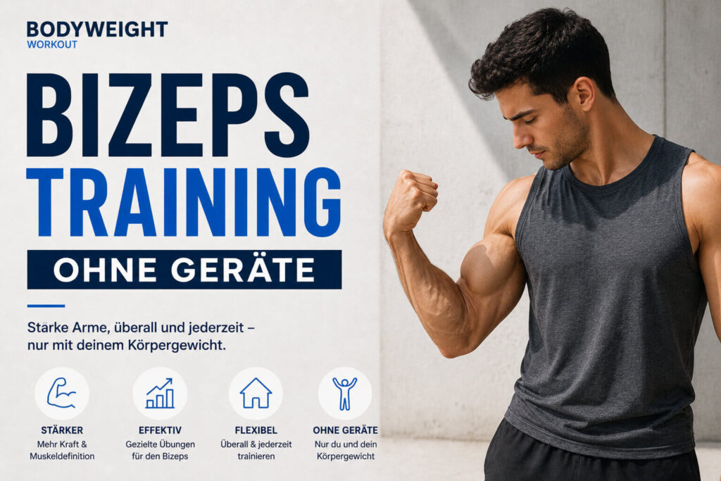 Bizeps Training ohne Geräte