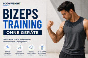 Bizeps Training ohne Geräte