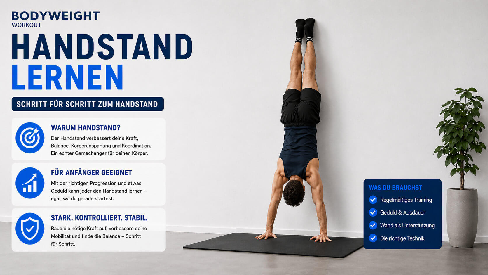 Handstand lernen