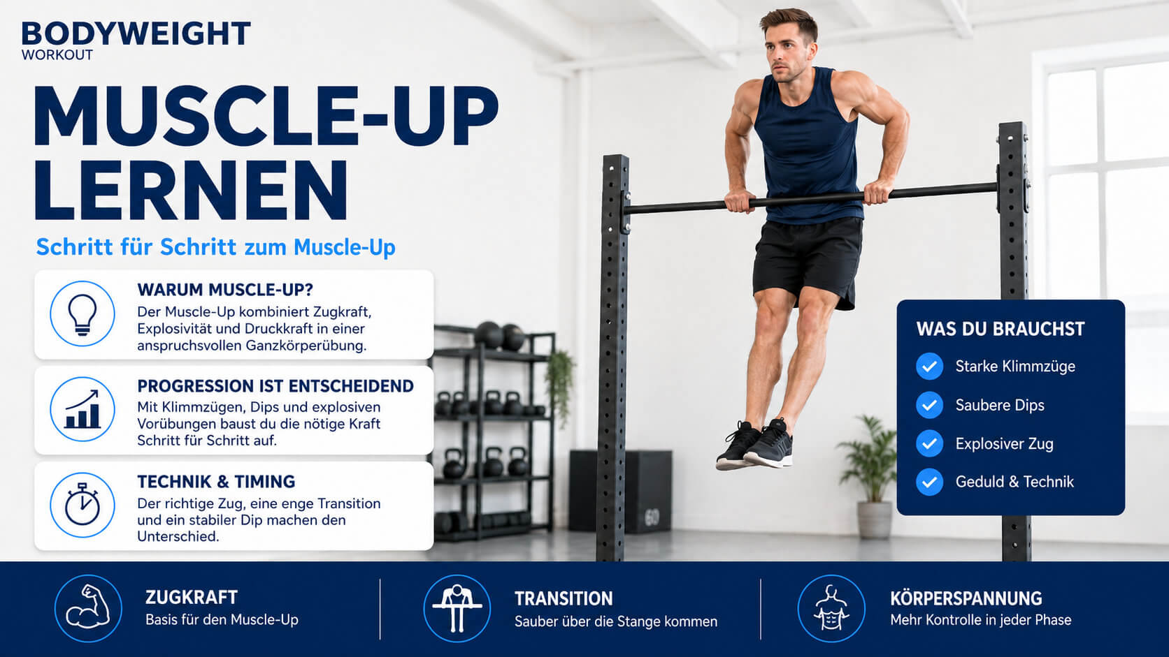 Muscle-up lernen