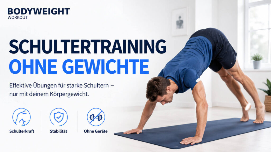 Schultern ohne Gewichte