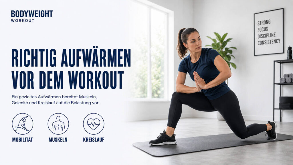 Richtig aufwärmen vor dem Workout