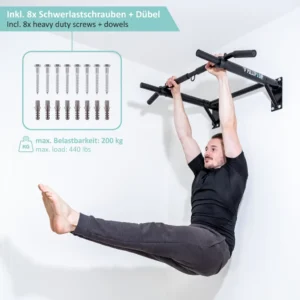 Pullup & Dip Klimmzugstange Wand