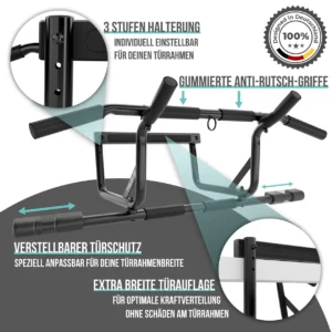 Pullup & Dip Klimmzugstange für den Türrahmen